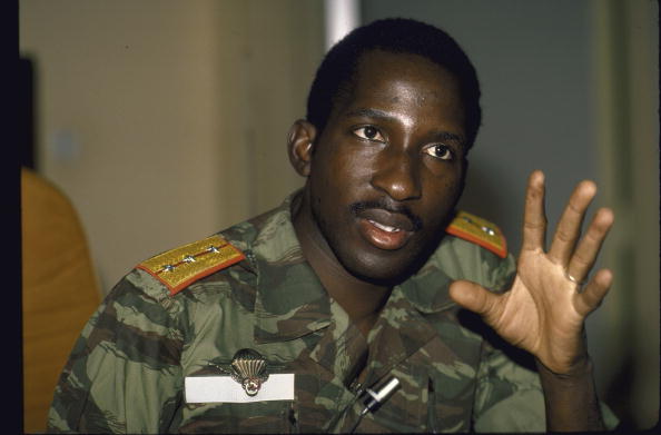 Captain Thomas Sankara, Leader of Burkino Faso